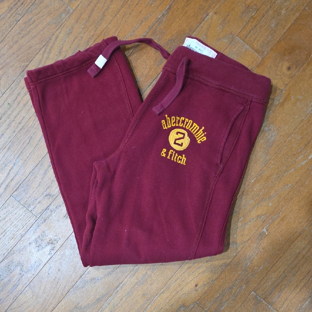 Abercrombie & Fitch‎ Kids Burgundy Swwatpants